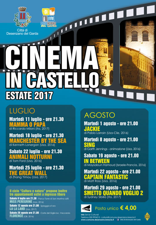 Cinema in Castello a Desenzano 