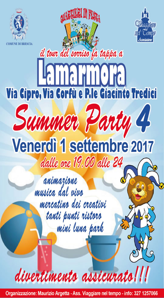 Summer Party a Brescia 