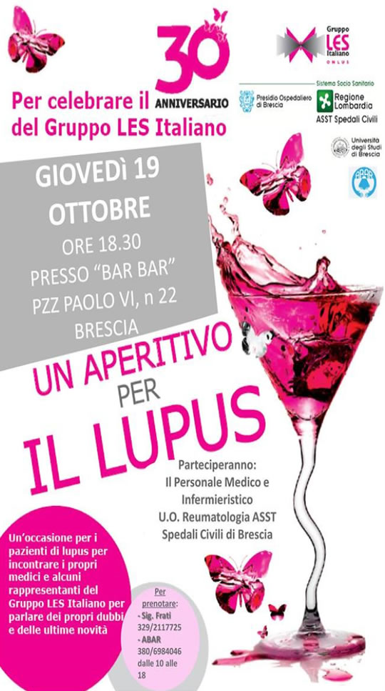 Un aperitivo per il Lupus a Brescia 