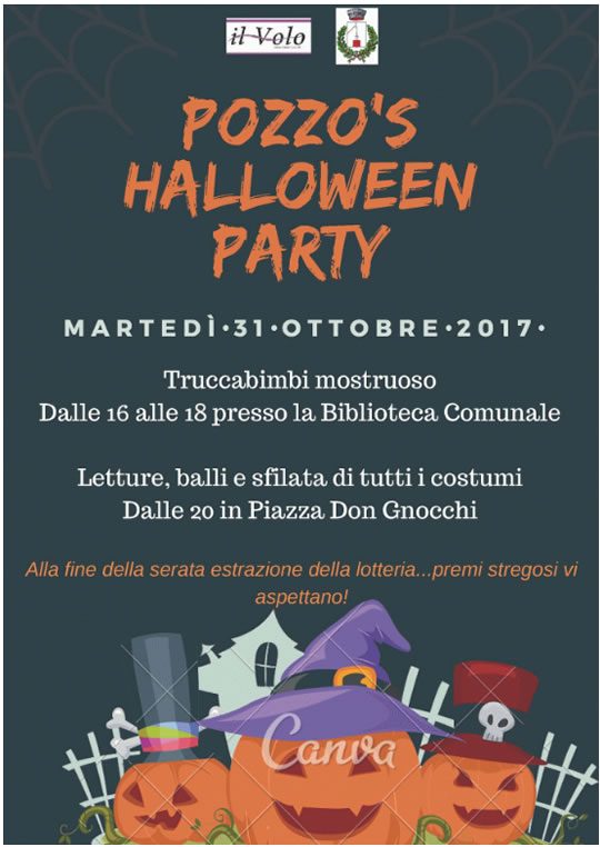 Pozzo's Halloween Party a Pozzolengo 