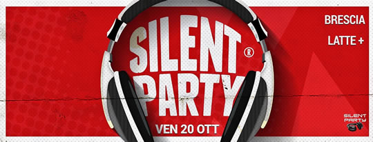 Silent Party a Brescia 