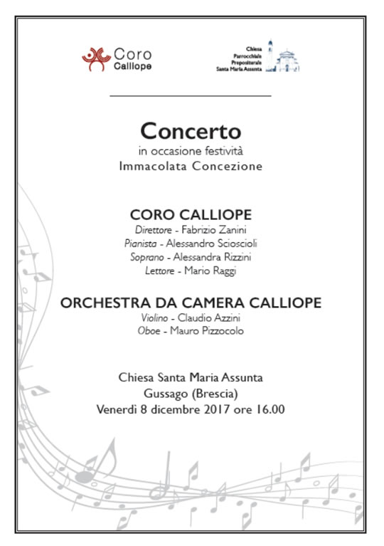 Concerto Orchestra da Camera a Gussago 