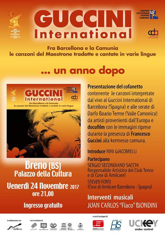 Guccini International a Breno 