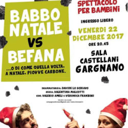 Babbo Natale vs Befana a Gargnano