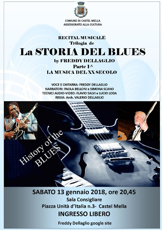 Recital La Storia del Blues a Castel Mella 