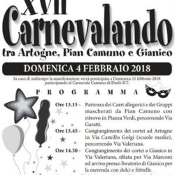 17 Carnevalando tra Artogne, Pian Camuno e Gianico