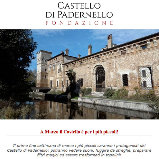 A Marzo il Castello è per i più piccoli a Padernello