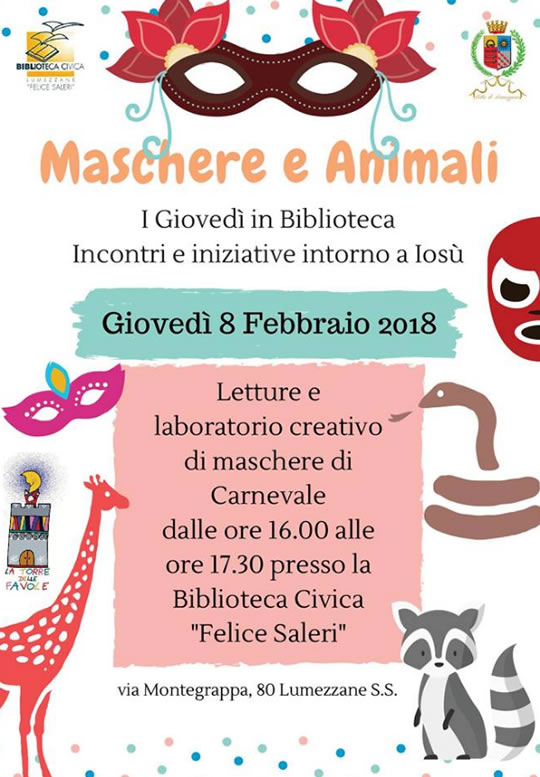 Maschere e Animali a Lumezzane 