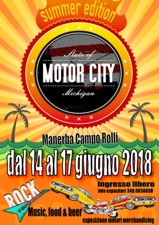 Motor City Summer ed. a Manerba 