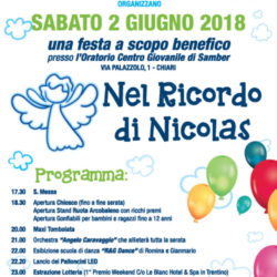 Festa Nel Ricordo di Nicolas a Chiari