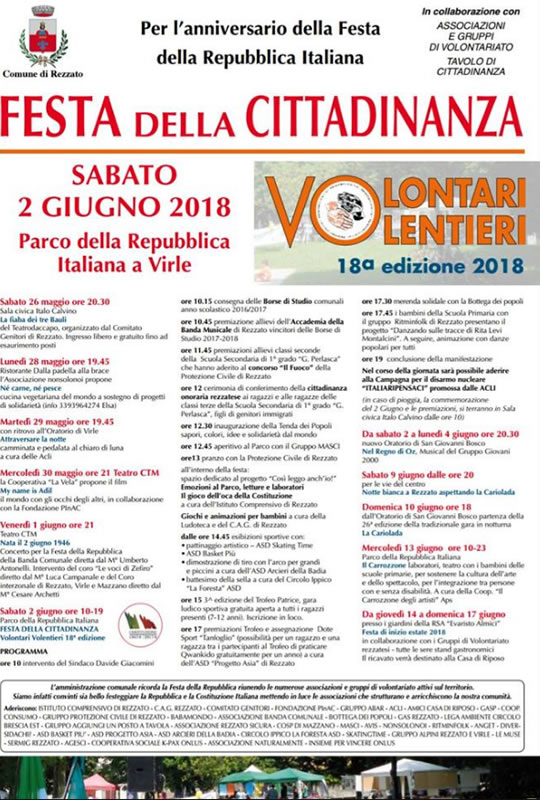 Festa della Cittadinanza a Rezzato 