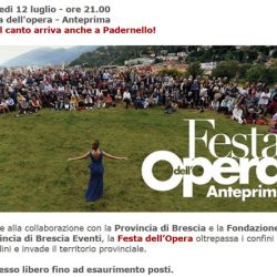 Festa dell'Opera Anteprima a Padernello