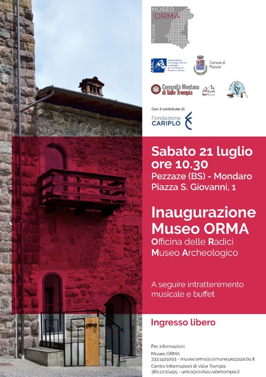 Inaugurazione Museo Orma a Pezzaze 