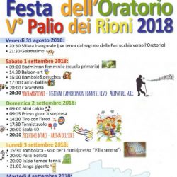 Festa dell'Oratorio di Pontoglio