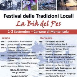 La Bià del Pes a Monte Isola