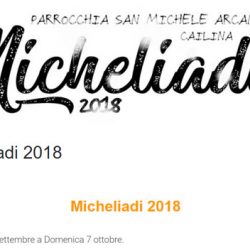 Micheliadi 2018 a Cailina di Villa Carcina