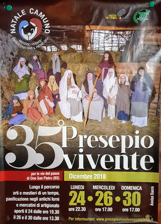 35 Presepio Vivente a Ono San Pietro 