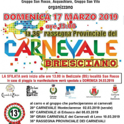 36 Rassegna Provinciale del Carnevale Bresciano a Bedizzole