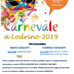 Carnevale a Lodrino