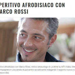 Aperitivo Afrodisiaco con Marco Rossi a Padernello