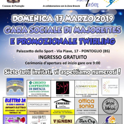 Gara Sociale di Majorettes e promozione Twirling a Pontoglio