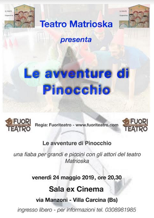 Le Avventure di Pinocchio a Villa Carcina 