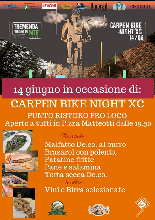 Carpen Bike Night XC a Carpenedolo 