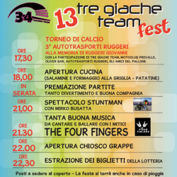 Tre Giache Team Fest a Prevalle