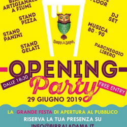 Birra La Dama Opening Party a Bedizzole