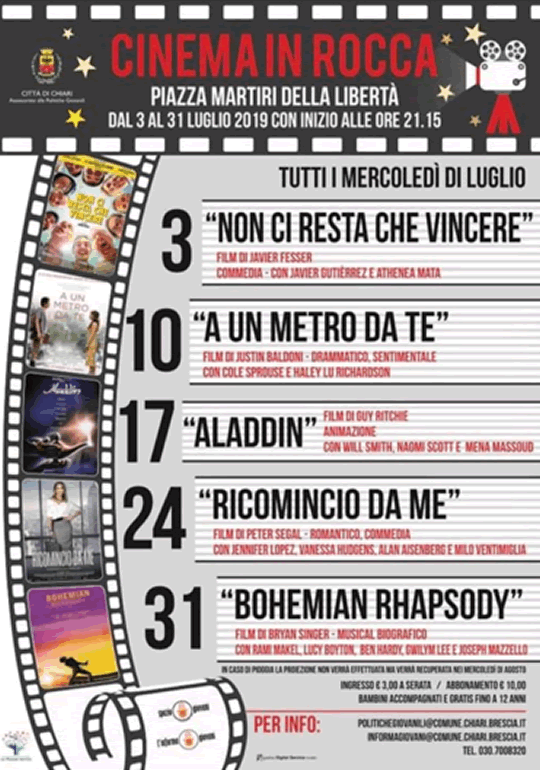 Cinema in Rocca a Chiari 