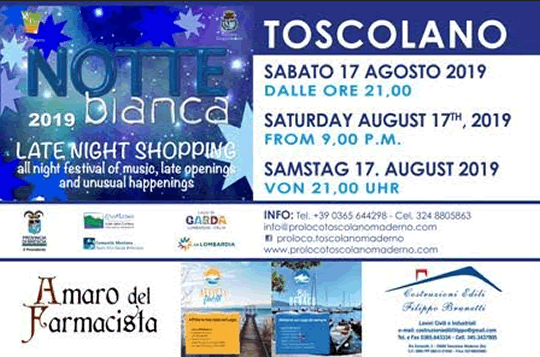Notte Bianca a Toscolano Maderno 