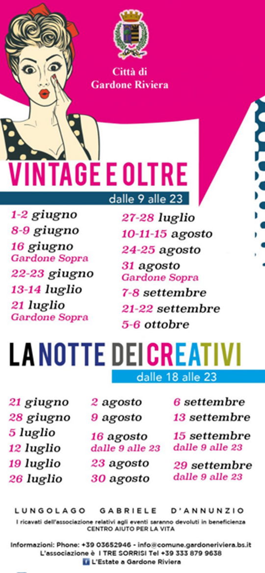 Vintage e Oltre a Gardone Riviera 