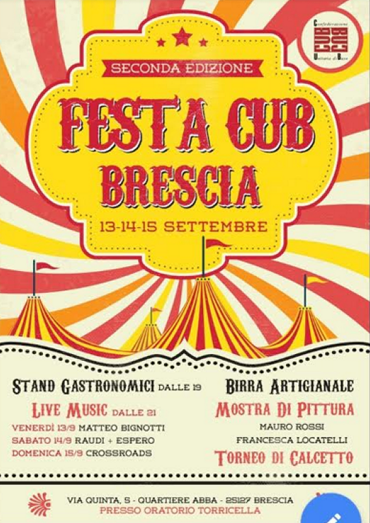 Festa Cub Brescia 