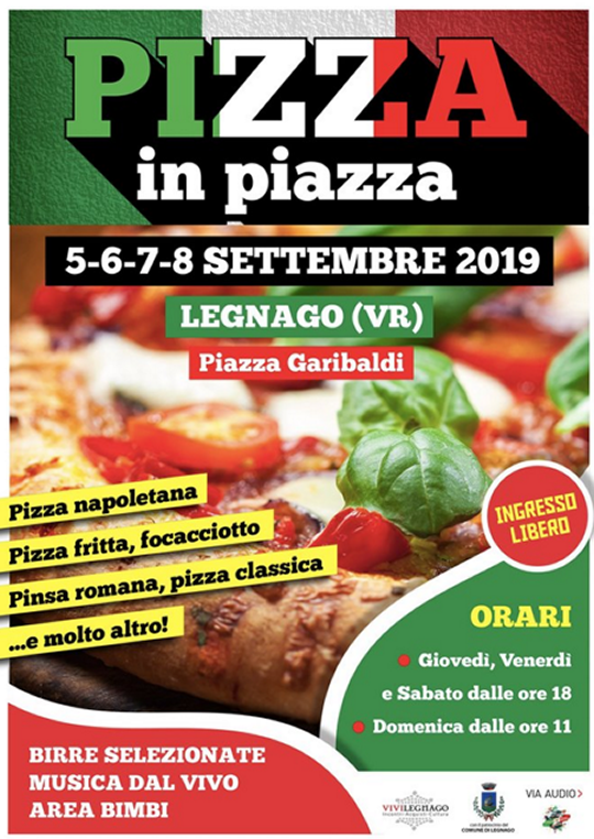 Pizza in Piazza a Legnago VR