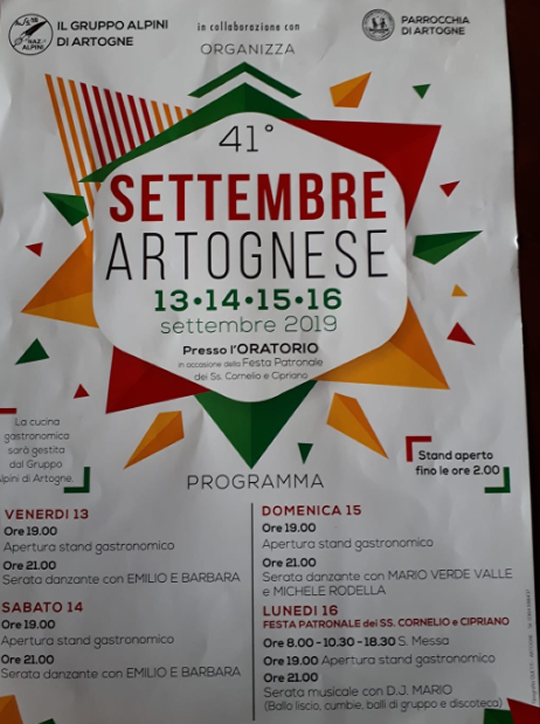 Settembre Artognese 