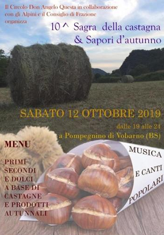 Sagra della Castagna e Sapori d'Autunno a Vobarno 