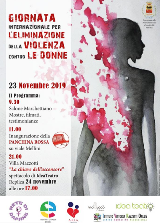 Giornata Internazionale per l'Eliminazione della Violenza Contro le Donne a Chiari 