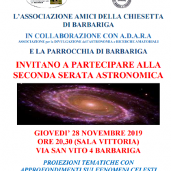 Serata Astronmica a Barbariga