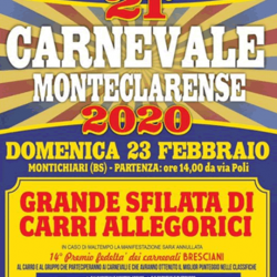 21 Carnevale Monteclarense a Montichiari