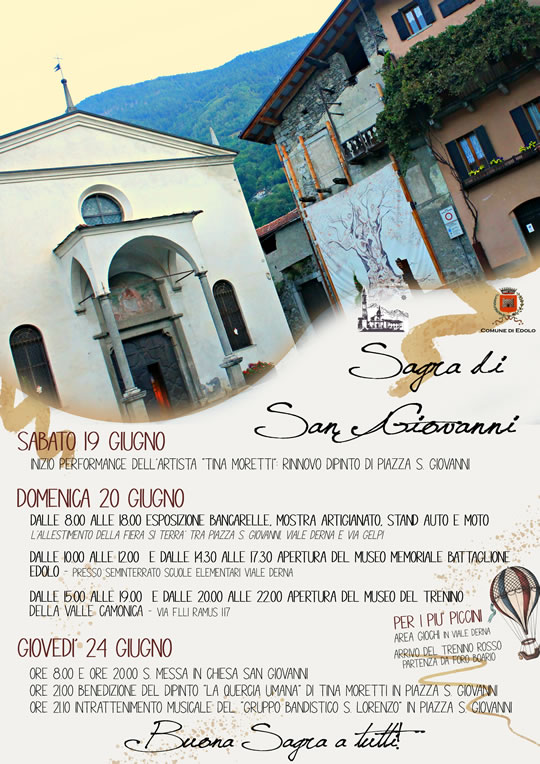 sagra di San Giovanni a Edolo