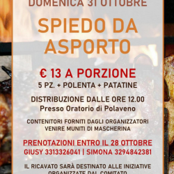 Spiedo d’asporto a Polaveno