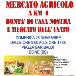 Mercato agricolo a Esine