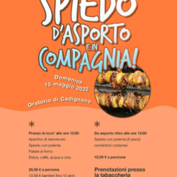 Spiedo d'asporto e in compagnia