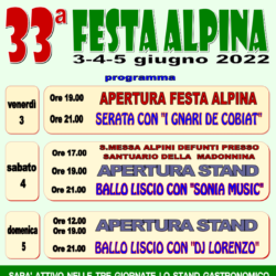 33a Festa Alpina