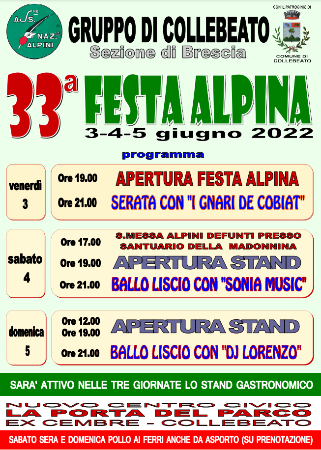 33a Festa Alpina