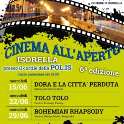 Cinema all'aperto a Isorella