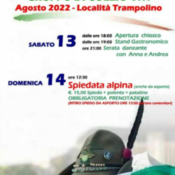 Festa Alpina a Collio V.T con spiedo domenicale