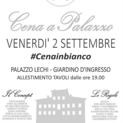 Cena a palazzo a Montirone