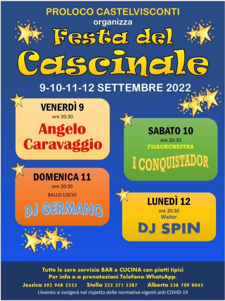 Festa del Cascinale a Castelvisconti (CR)
