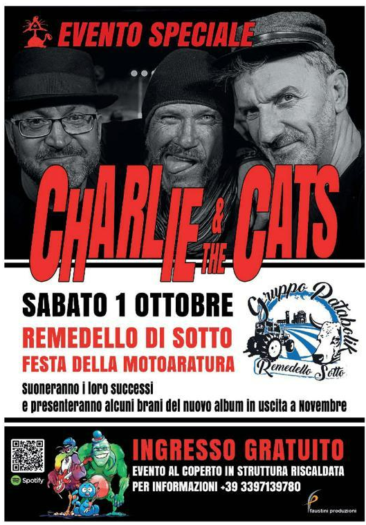 Festa della Motoaratura - Concerto di Charlie & the Cats